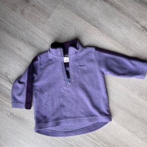 GAP Purple Pullover Fleece Hoodie for Kids